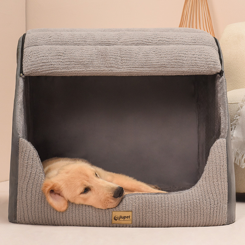Covered Cave Bed
