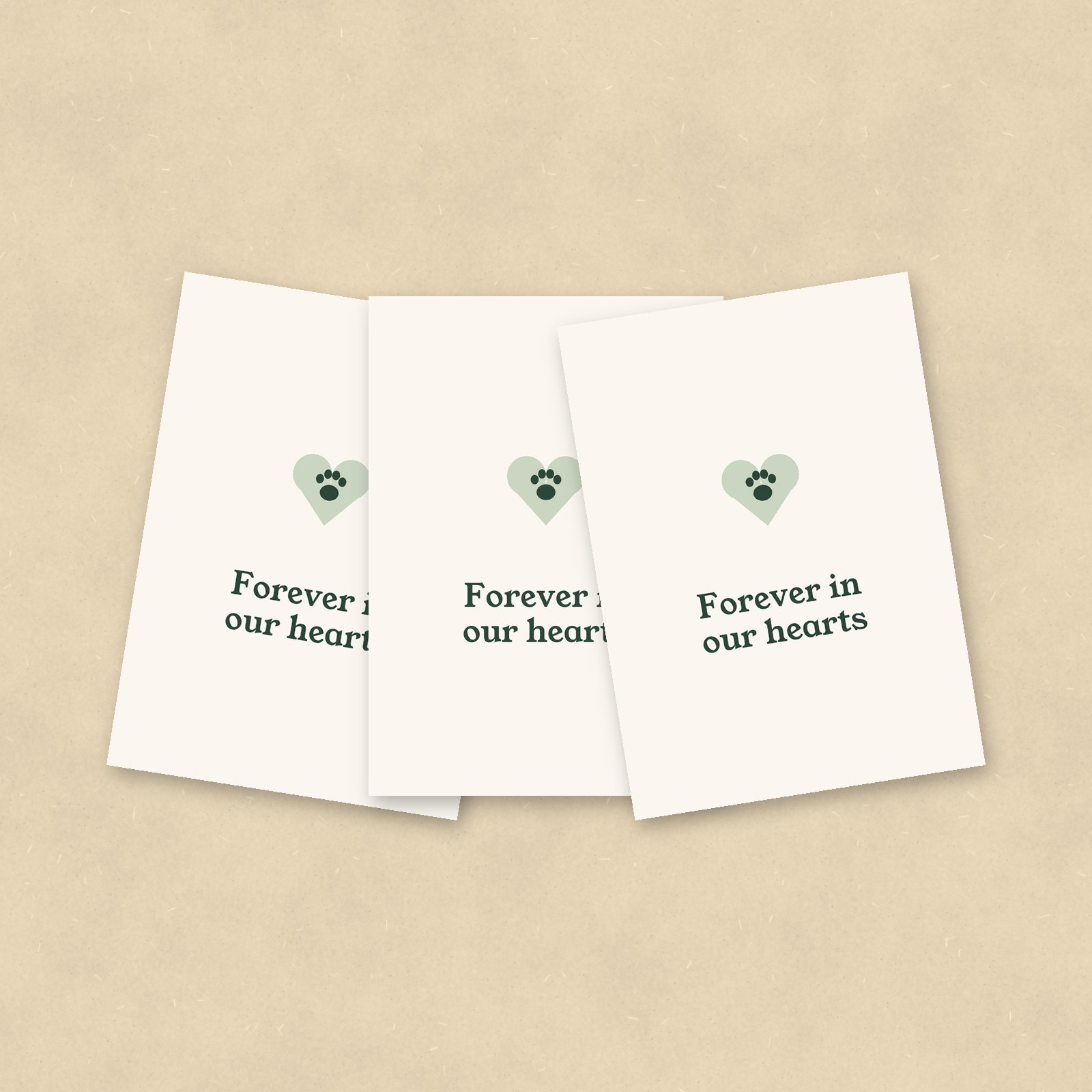 Pet Sympathy Cards, Set of 10