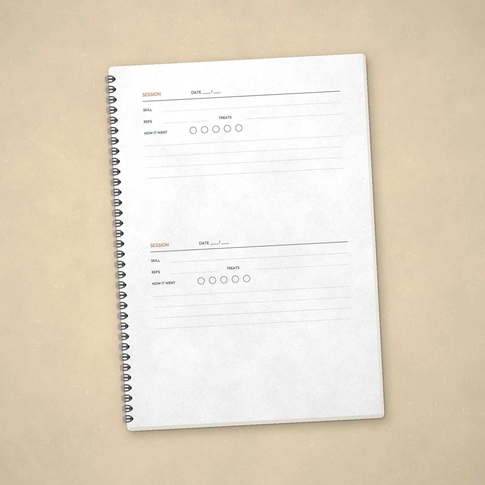 Dog Training Journal