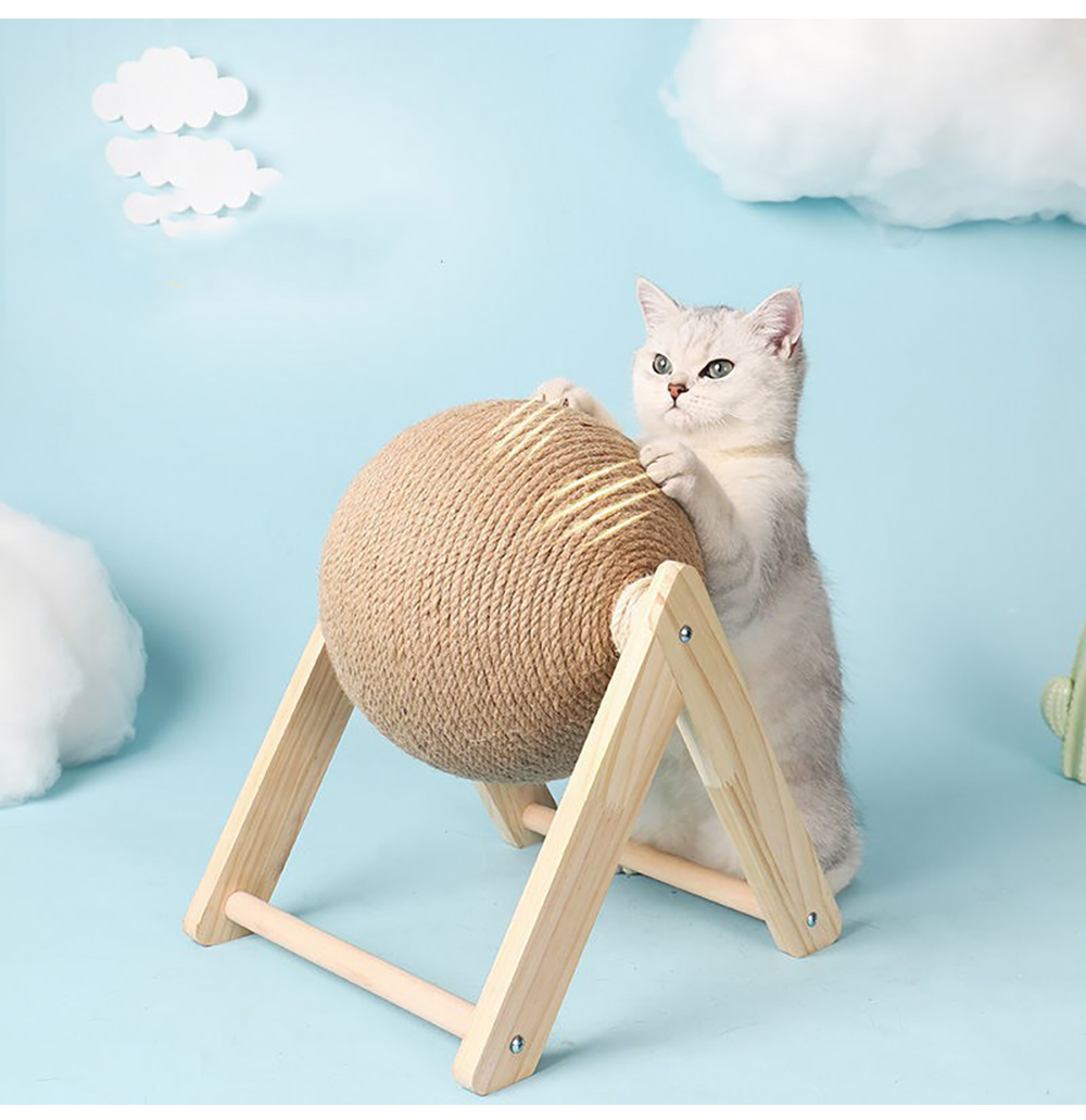 Sisal Ball Scratcher