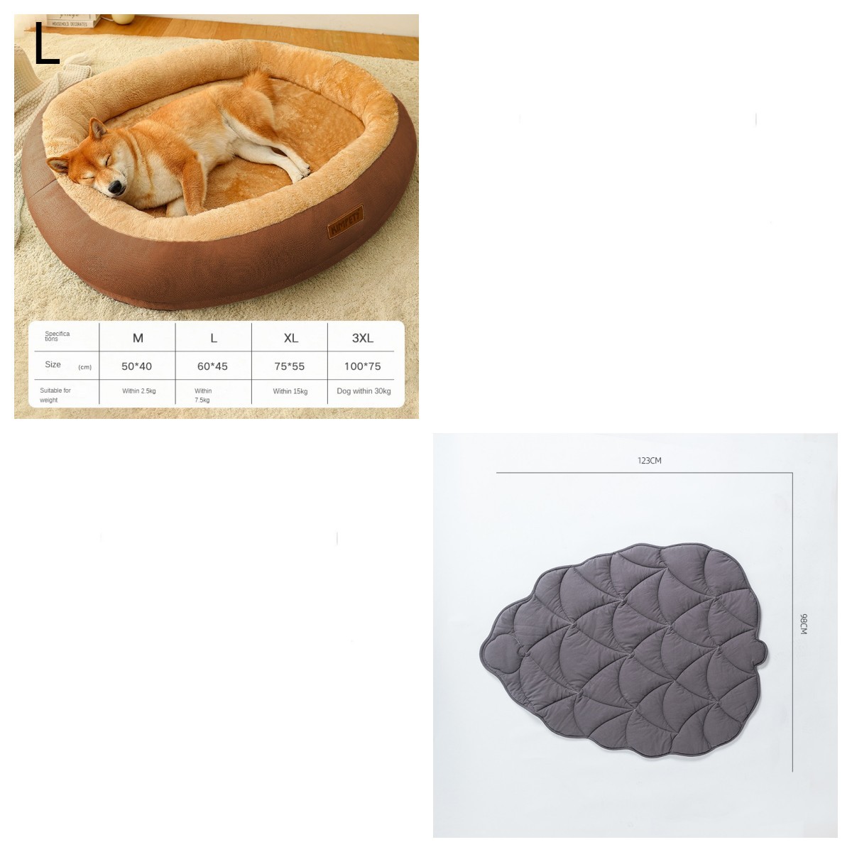 Washable Donut Bed
