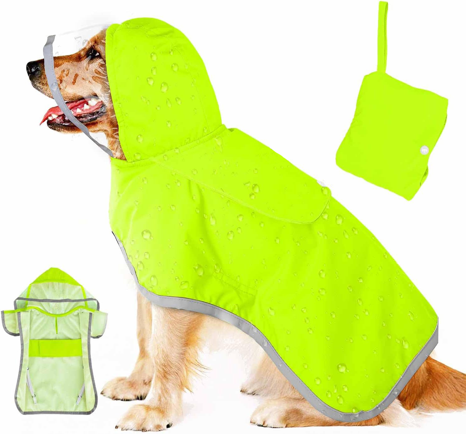 Yellow Dog Raincoat